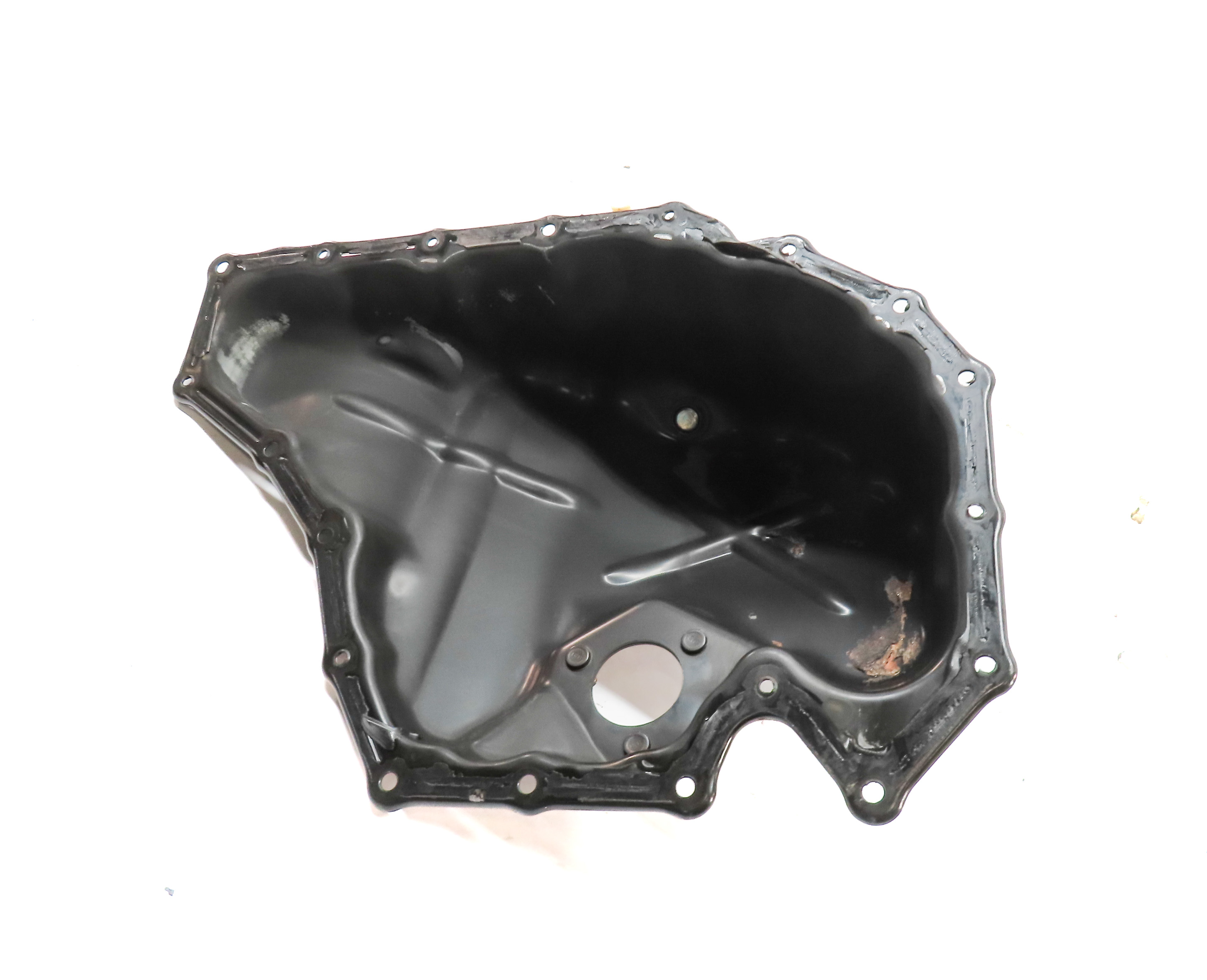 13-17 AUDI A4 A5 A6 Q5 (B8 C7 8K 8T 8R) 2.0L TURBO ENGINE LOWER OIL FLUID PAN — exact item pictured
